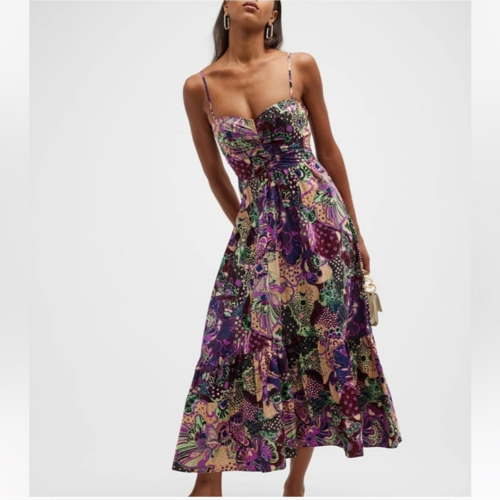 A.L.C. Lilah Floral Print Dress